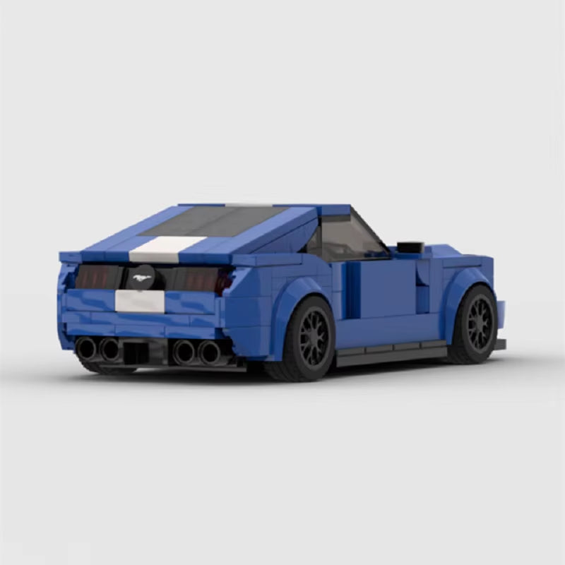 MOC Mustang 344Pcs Car Racer FIT Brick Racing Super Building Block Bricks Toys Kids Gifts