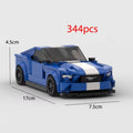 MOC Mustang 344Pcs Car Racer FIT Brick Racing Super Building Block Bricks Toys Kids Gifts