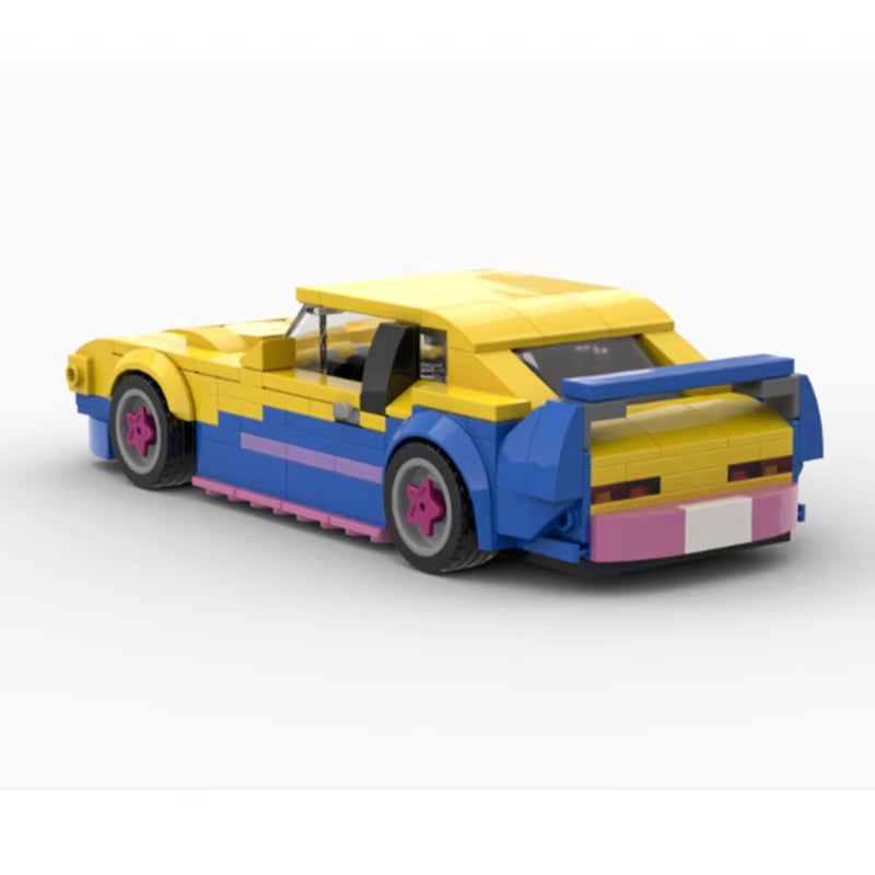 MOC Car Model 1983 Retro Car DIY Building Blocks Children'S Gifts. Birthday Gifts. Collectible Ornaments