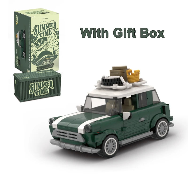 NEW in Creative Model Classic Beetle Car Decoration Building Blocks Bricks Moc Kit Set City Car DIY Toys for Boys Gifts with Box