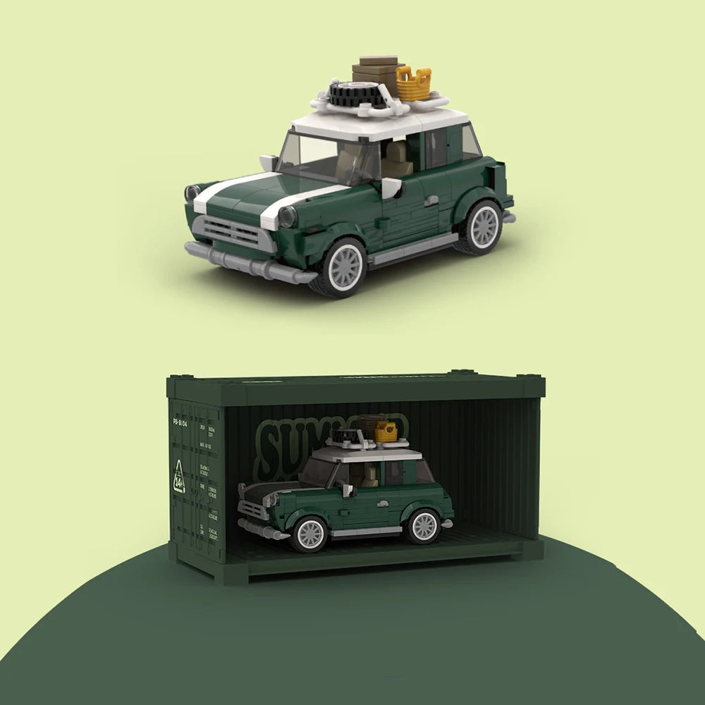 NEW in Creative Model Classic Beetle Car Decoration Building Blocks Bricks Moc Kit Set City Car DIY Toys for Boys Gifts with Box