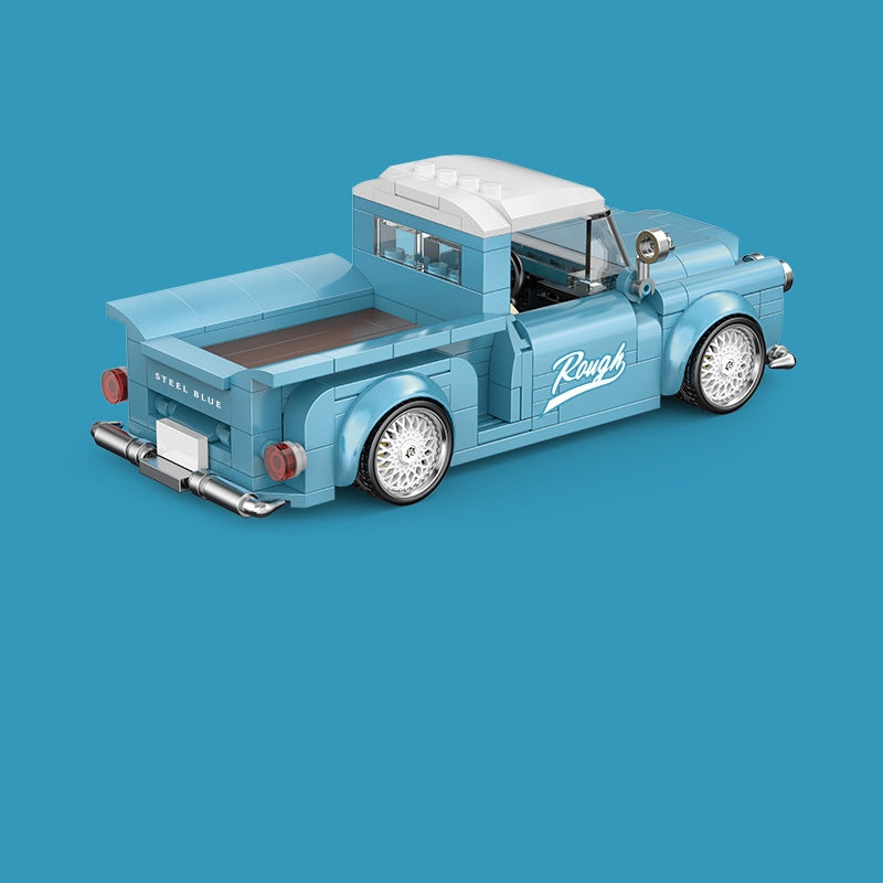 Pipo Building Blocks PB8840 Retro Pickup Truck Car Model