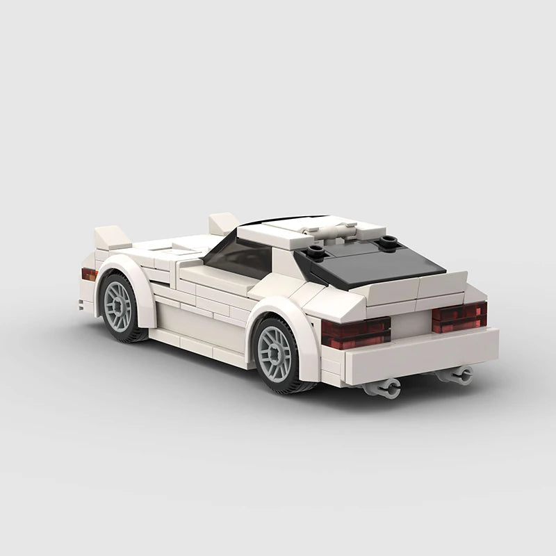 MOC Racing Car Model and Passion Building Block City Vehicle Toy Set - Christmas and Halloween Gifts