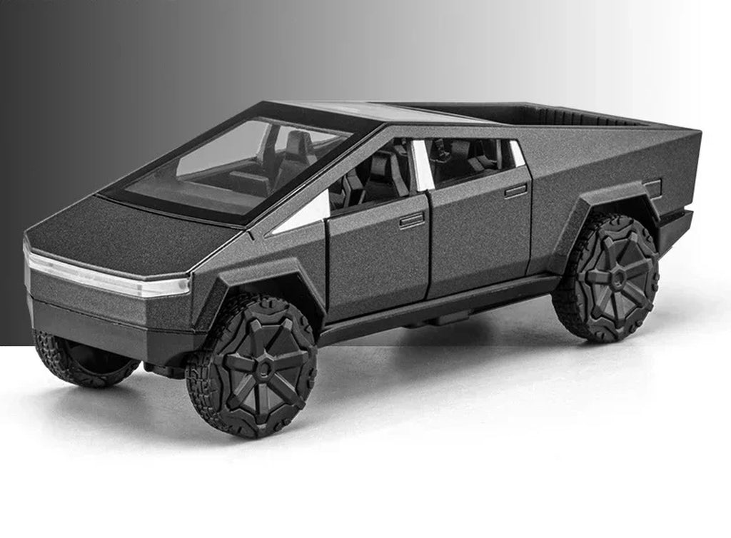 1:36 Cybertruck Alloy Car Model Diecasts Vehicles Toy Cars Sound Light Pickup Truck Kid Children Christmas Gift Boy Toy