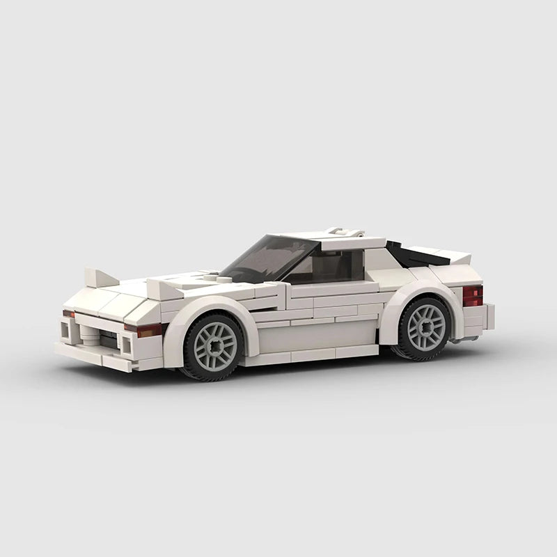 MOC Racing Car Model and Passion Building Block City Vehicle Toy Set - Christmas and Halloween Gifts