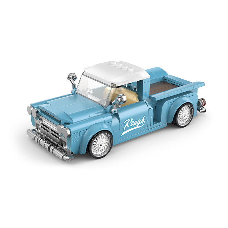 Pipo Building Blocks PB8840 Retro Pickup Truck Car Model
