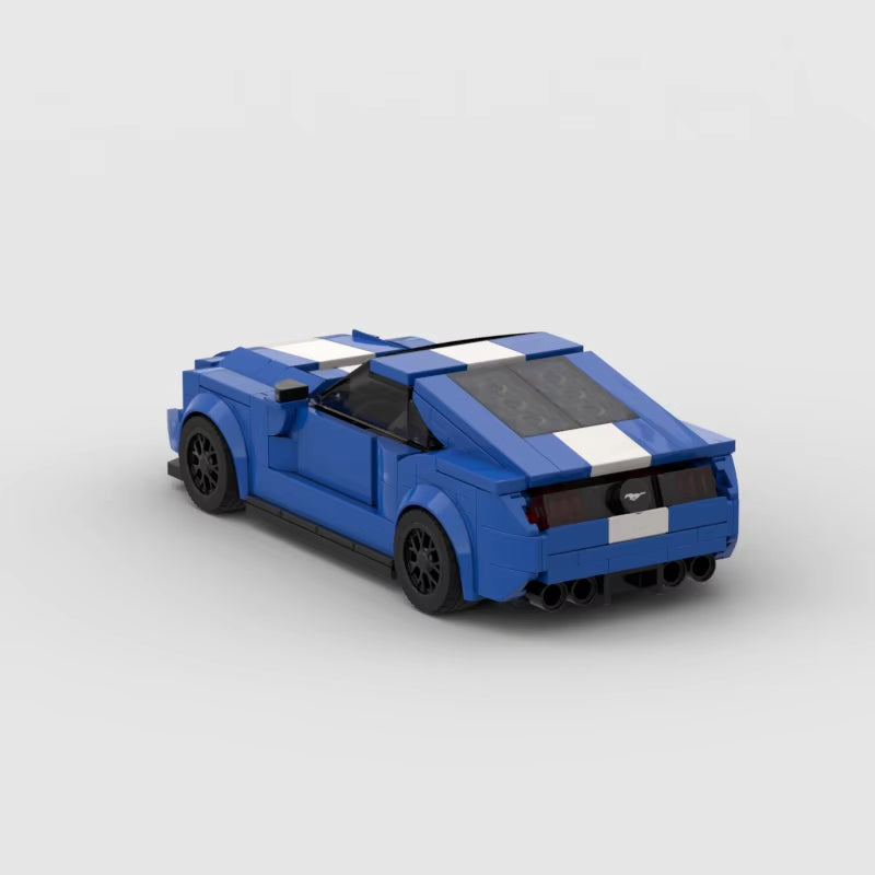 MOC Mustang 344Pcs Car Racer FIT Brick Racing Super Building Block Bricks Toys Kids Gifts