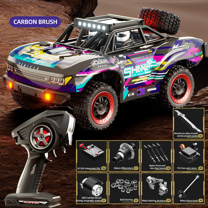 JJRC Brushed Full Proportional RC Remote Control Car 4WD Short Course Off-Road