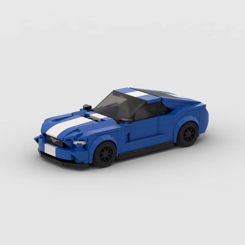 MOC Mustang 344Pcs Car Racer FIT Brick Racing Super Building Block Bricks Toys Kids Gifts